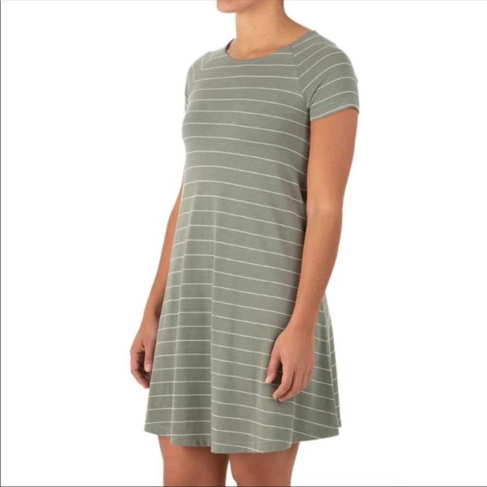 Free Fly Apparel Bamboo Dockside Striped SPF dress